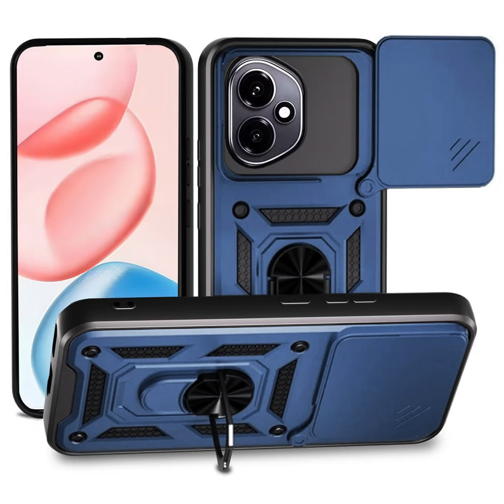 Maska za Honor 400, Techsuit, CamShield, Plava