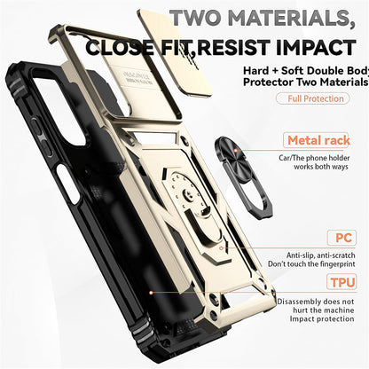 Maska za Honor 400, Techsuit, CamShield, Plava