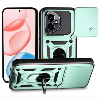 Maska za Honor 400, Techsuit, CamShield, Zelena