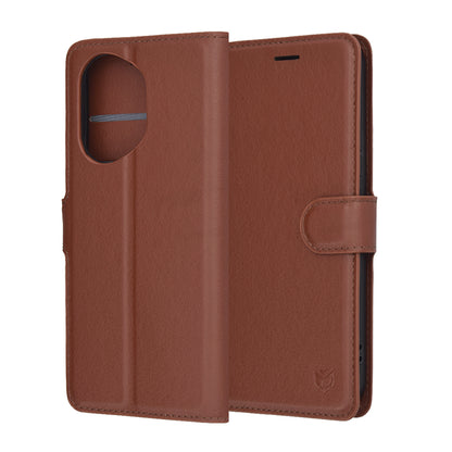 Futrola za Honor 400, Techsuit, Kožna Folio, Smeđa