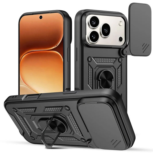 Maska za Honor 600 Pro, OEM, CamShield, Crna