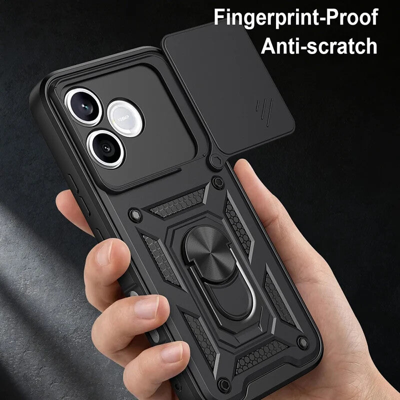 Maska za Honor 600 Lite, OEM, CamShield, Crna