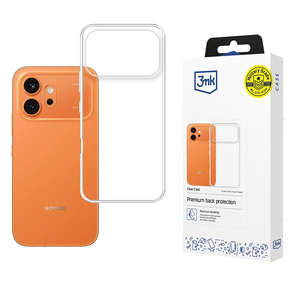 Maska za Honor 600, 3MK, Clear, Prozirna