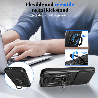 Futrola za Honor 600 Lite, Techsuit, CamShield, Crna