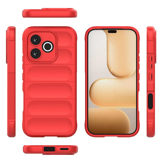 Maska za Honor 600 Lite, Techsuit, Magic Shield, Crvena