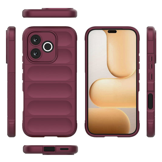Maska za Honor 600 Lite, Techsuit, Magic Shield, Bordo