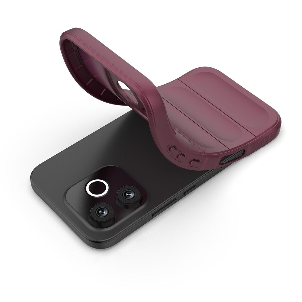 Maska za Honor 600 Lite, Techsuit, Magic Shield, Bordo
