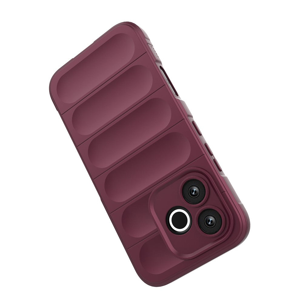 Maska za Honor 600 Lite, Techsuit, Magic Shield, Bordo