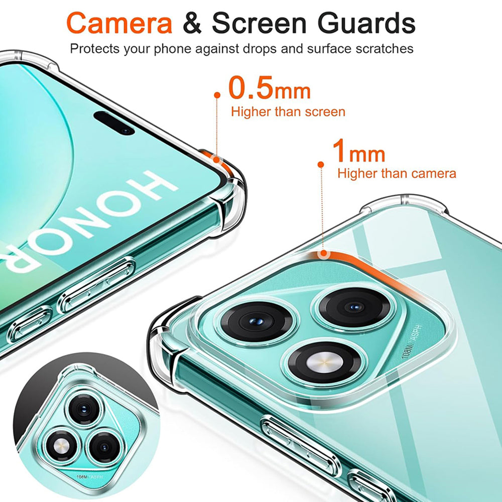 Futrola za Honor 600 Lite, Techsuit, Shockproof Clear, Prozirna