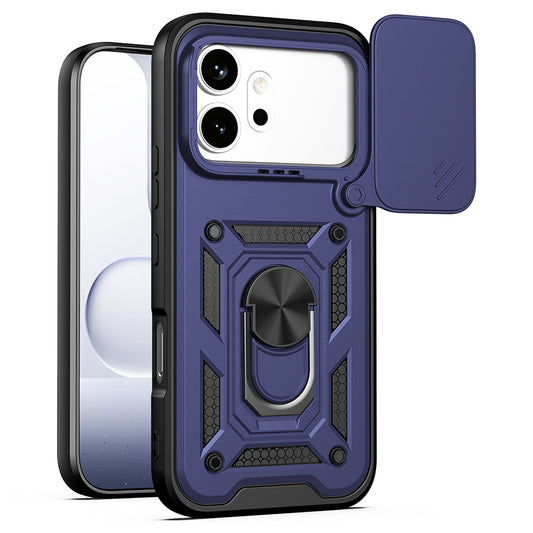 Maska za Honor 600 Pro / 600, Techsuit, CamShield, Plava