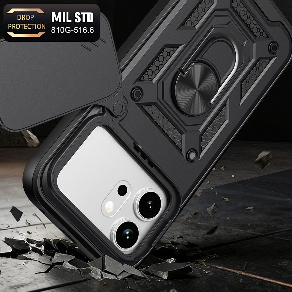 Maska za Honor 600 Pro / 600, Techsuit, CamShield, Plava
