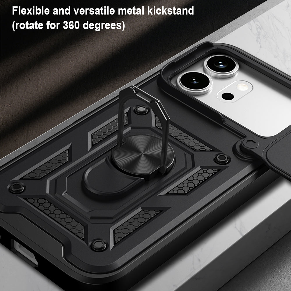 Maska za Honor 600 Pro / 600, Techsuit, CamShield, Plava