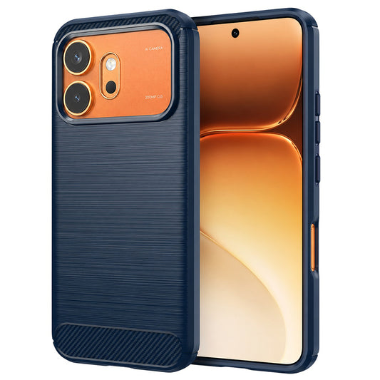 Maska za Honor 600 Pro / 600, Techsuit, Karbon, Plava