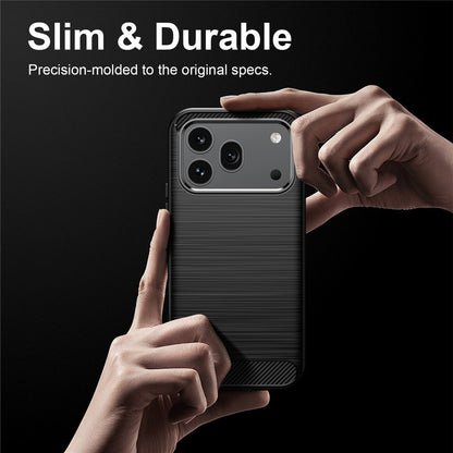 Maska za Honor 600 Pro / 600, Techsuit, Karbon, Crna