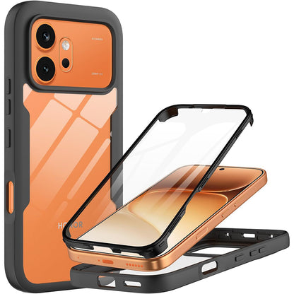 Maska za Honor 600 Pro / 600, Techsuit, ColorVerse 360, Crna