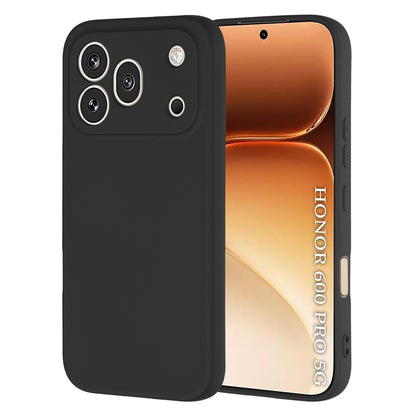 Maska za Honor 600 Pro, Techsuit, SoftFlex, Crna