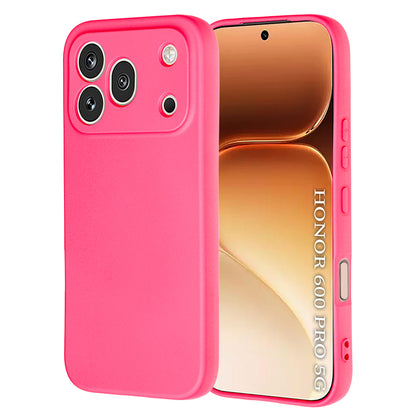 Maska za Honor 600 Pro, Techsuit, SoftFlex, Tamno Roza