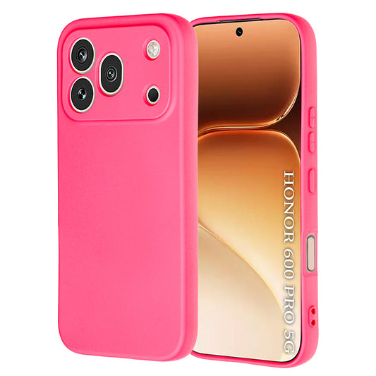 Maska za Honor 600 Pro, Techsuit, SoftFlex, Tamno Roza