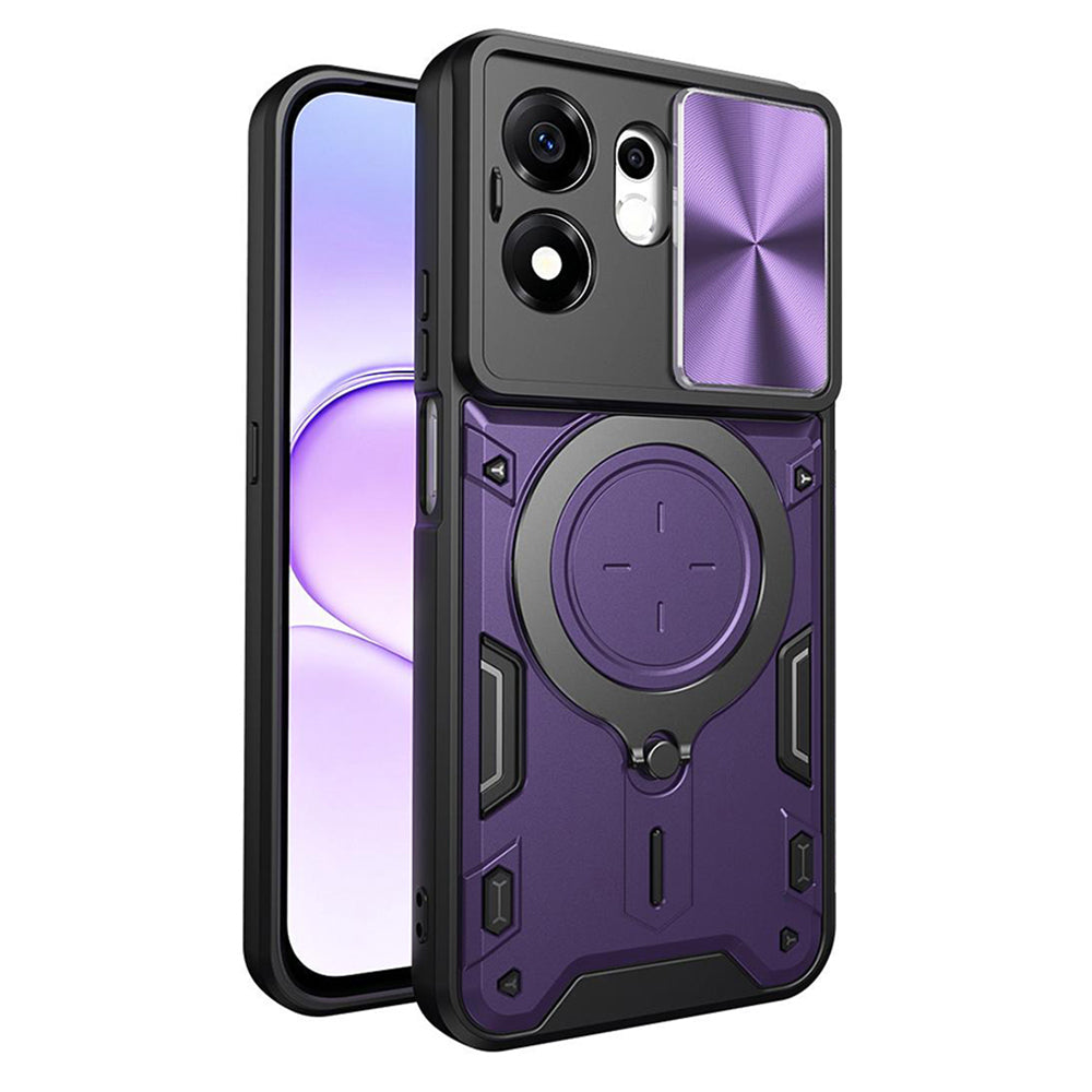 Futrola za Honor 600 Smart, Techsuit, CamGuard Pro, Ljubičasta