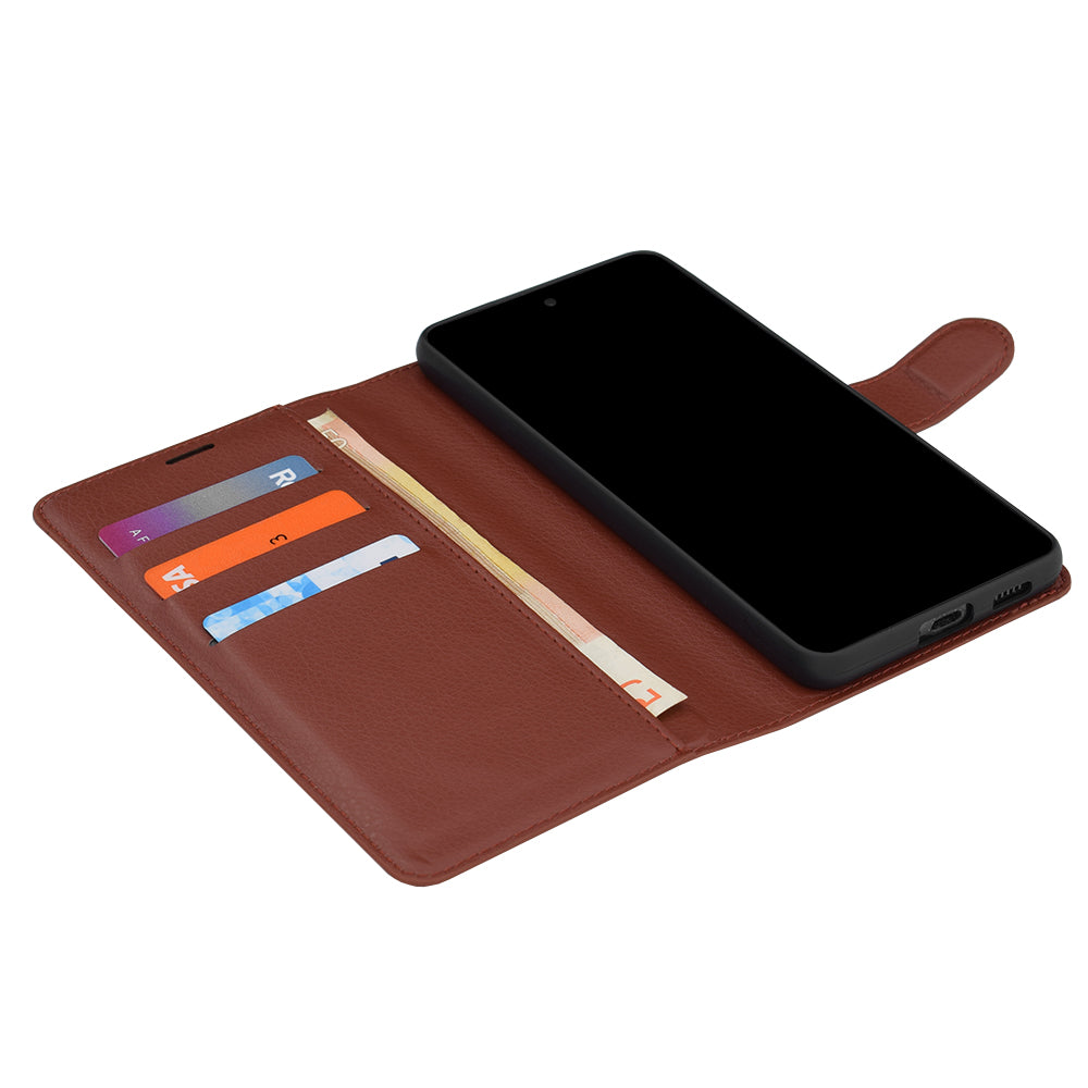 Futrola za Honor 600 Smart, Techsuit, Kožna Folio, Smeđa