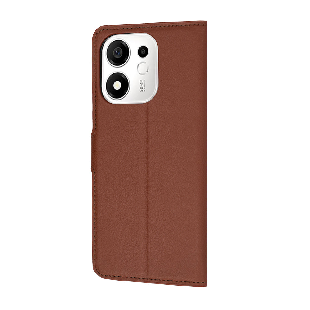 Futrola za Honor 600 Smart, Techsuit, Kožna Folio, Smeđa