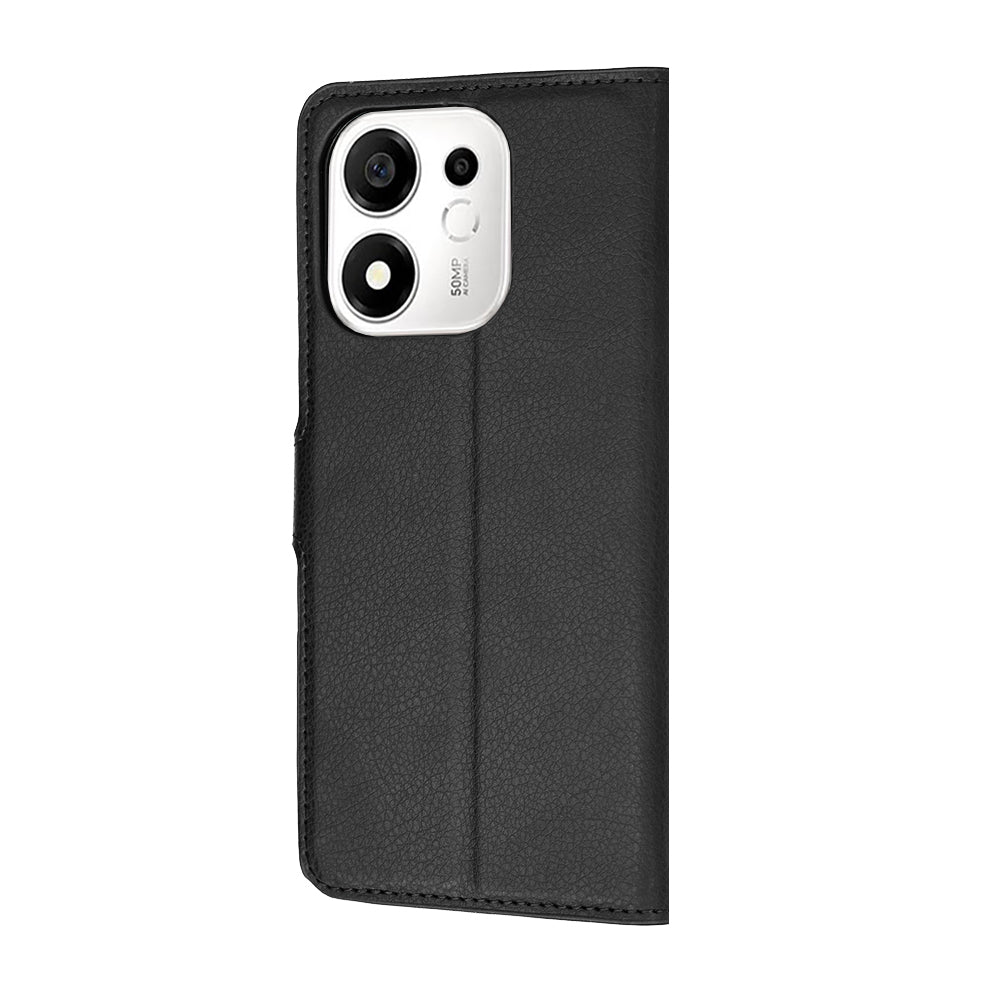 Futrola za Honor 600 Smart, Techsuit, Leather Folio, Crna