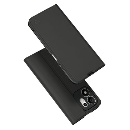 Maska za Honor 600 Smart, Techsuit, Magskin Book Long Blitz Cutout, Crna