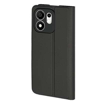 Maska za Honor 600 Smart, Techsuit, Magskin Book Long Blitz Cutout, Crna
