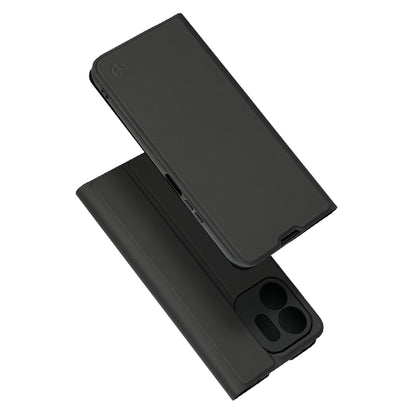Maska za Honor 600 Smart, Techsuit, Magskin Book Long Blitz Cutout, Crna