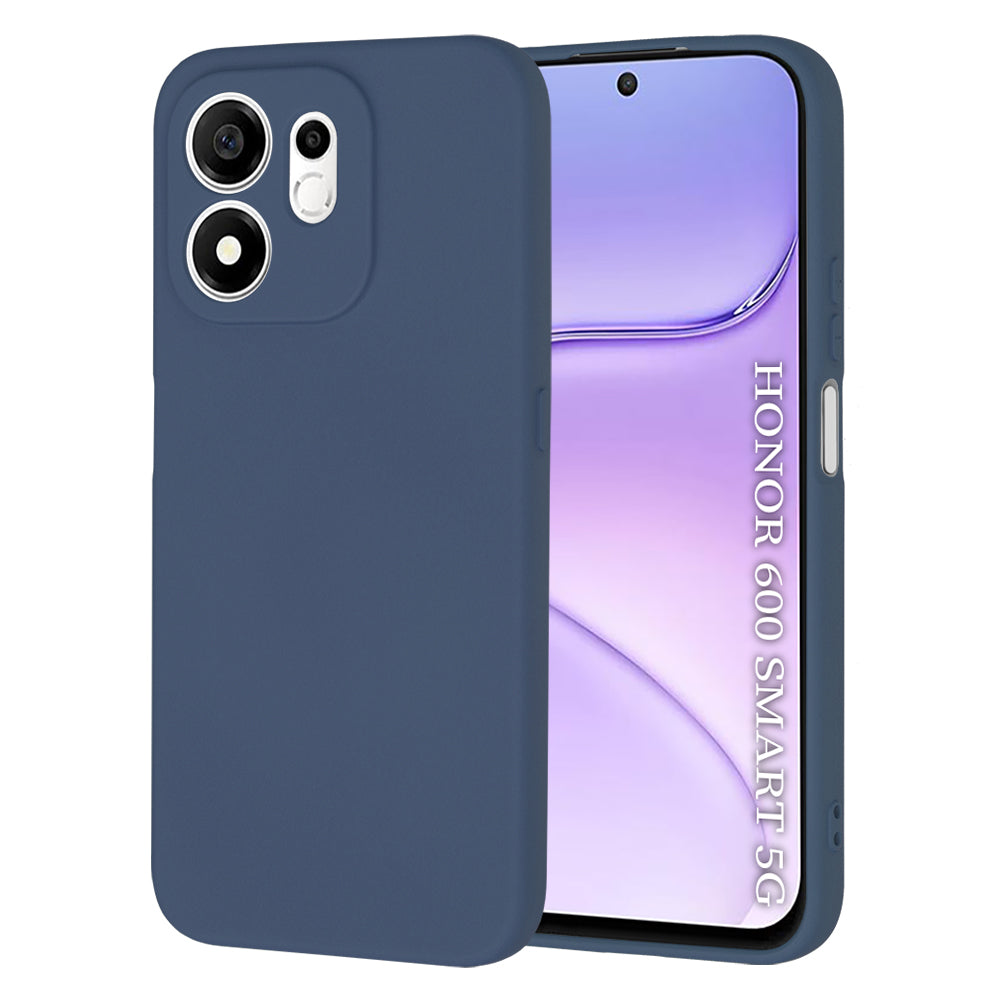 Maska za Honor 600 Smart, Techsuit, SoftFlex, Tamnoplava