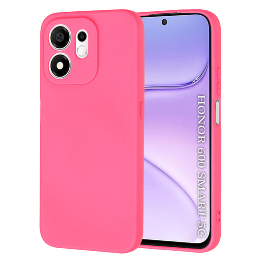 Maska za Honor 600 Smart, Techsuit, SoftFlex, Tamno Roza