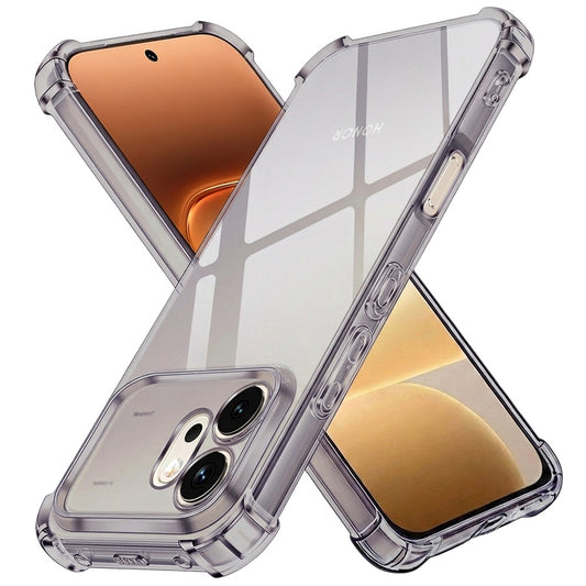 Maska za Honor 600, Techsuit, Shockproof Clear, Siva