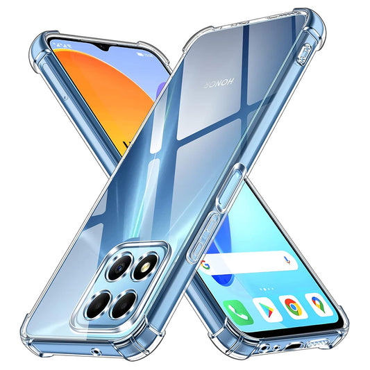 Maska za Honor 70 Lite / X6 / X8 5G, Techsuit, Shockproof Clear, Prozirna