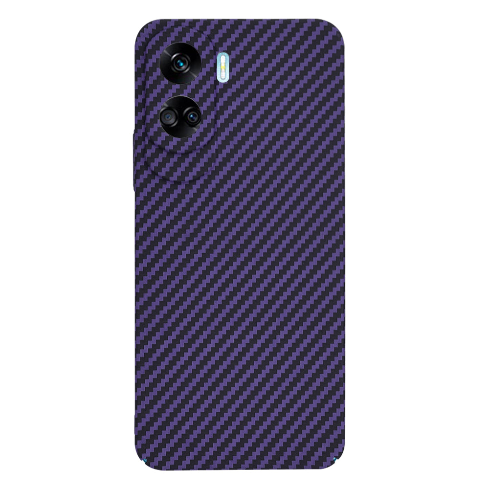Maska za Honor 90 Lite, Techsuit, Carbonite FiberShell, Ljubičasta