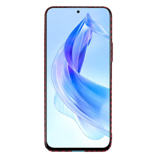 Maska za Honor 90 Lite, Techsuit, Carbonite FiberShell, Crvena