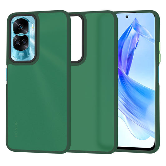 Maska za Honor 90 Lite, Techsuit, HaloFrost, Zelena
