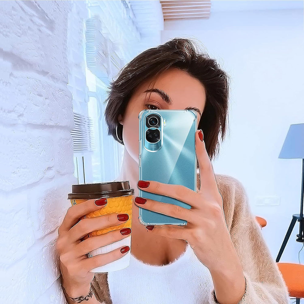 Futrola za Honor 90 Lite, Techsuit, Shockproof Clear, Prozirna