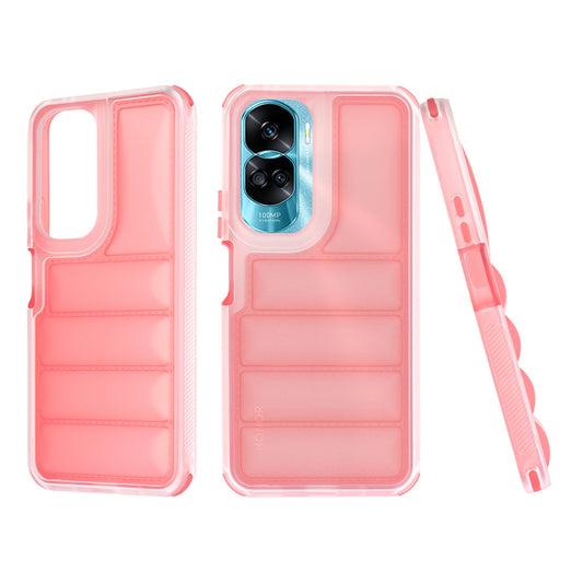 Maska za Honor 90 Lite, Techsuit, Wave Shield, Crvena