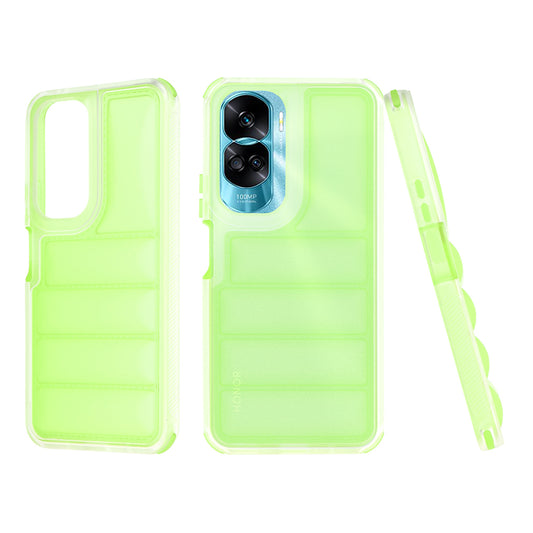 Maska za Honor 90 Lite, Techsuit, Wave Shield, Zelena