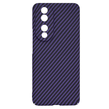 Maska za Honor 90, Techsuit, Carbonite FiberShell, Ljubičasta