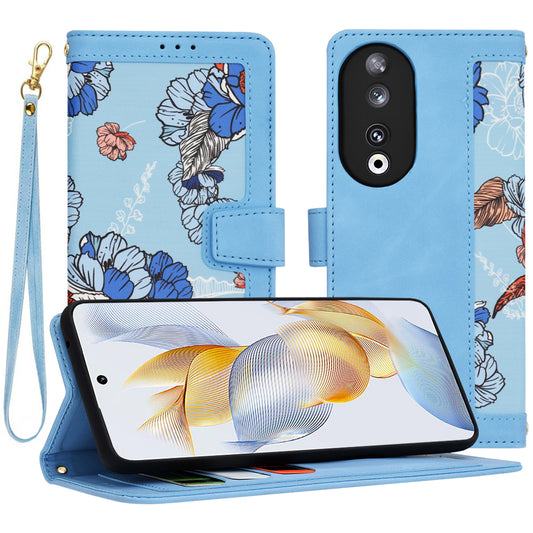 Maska za Honor 90, Techsuit, FlipCraft, Plava