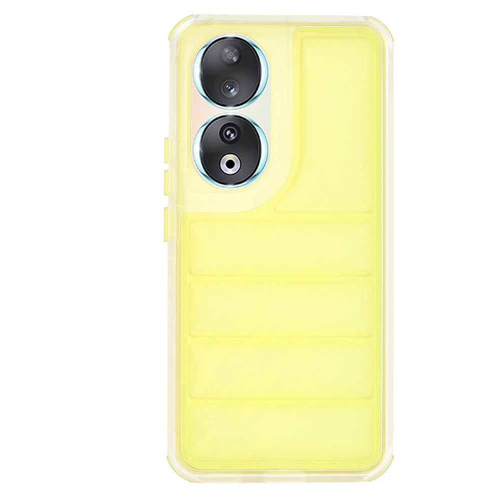Maska za Honor 90, Techsuit, Wave Shield, Žuta