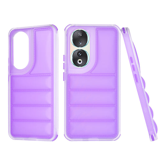 Maska za Honor 90, Techsuit, Wave Shield, Ljubičasta