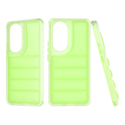 Maska za Honor 90, Techsuit, Wave Shield, Zelena