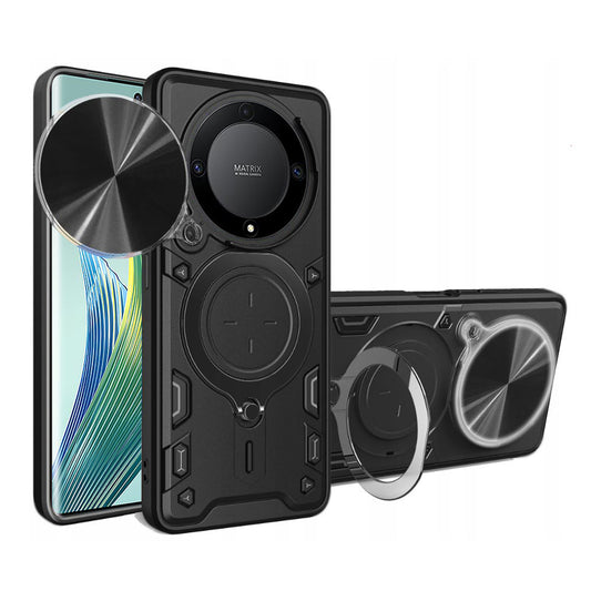 Maska za Honor Magic5 Lite, Techsuit, CamGuard Pro, Crna