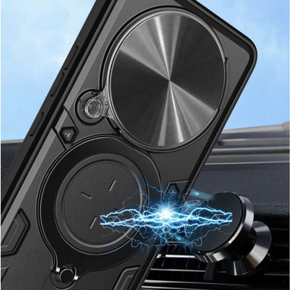 Maska za Honor Magic5 Lite, Techsuit, CamGuard Pro, Crna