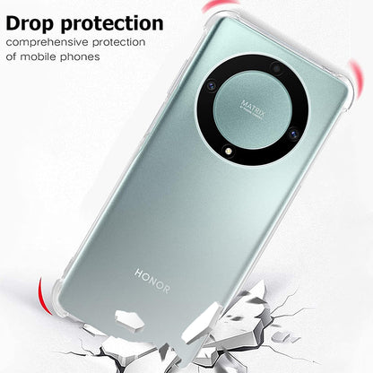 Maska za Honor Magic5 Lite, Techsuit, Shockproof Clear, Prozirna