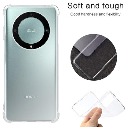 Maska za Honor Magic5 Lite, Techsuit, Shockproof Clear, Prozirna
