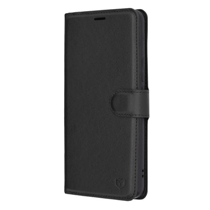 Futrola za Honor Magic5 Pro, Techsuit, Kožna Folio, Crna