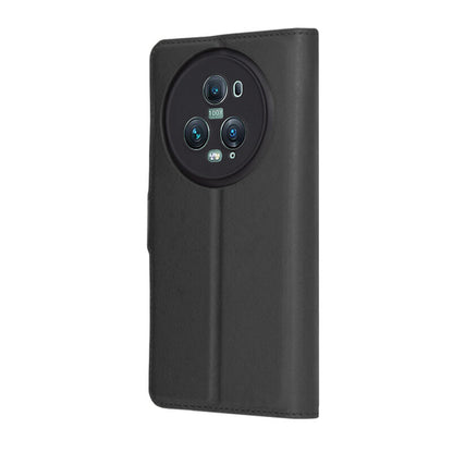 Futrola za Honor Magic5 Pro, Techsuit, Kožna Folio, Crna